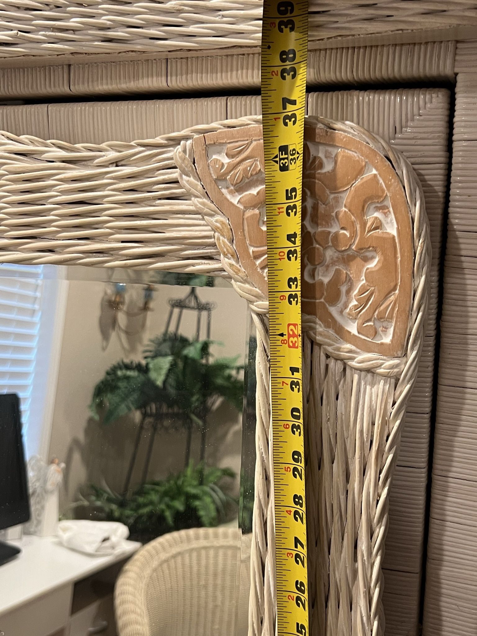 Pier 1 Wicker Mirror From The Jamaica Collection