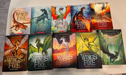 Wings of Fire Books 1-6, 12-15