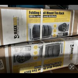 Folding Wall Mounting Tire Rack