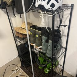 Wire Storage Racks (2)