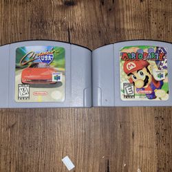 Mario Party And Cruisn USA For Nintendo 64