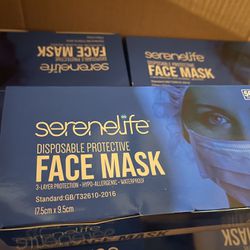 SereneLife Face Masks 