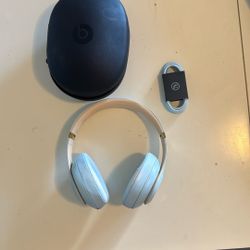 Beats Studio 3 Light Blue And Gold