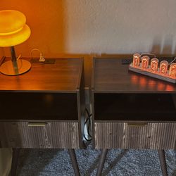 2 Midcentry Night Stands 