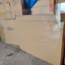 Sturdy Rectangular Glass For A Table Top