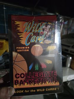 1991-92 Wild Card Collegiate Basketball Cards