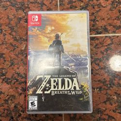 The legend of Zelda Breath of the wild Nintendo Switch
