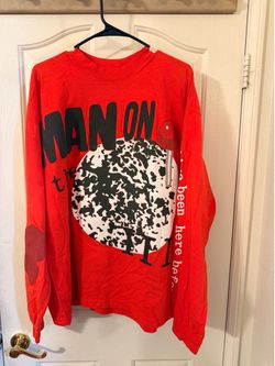 Kid Cudi CPFM TShirt Men Sz XL Man On The Moon Return 2 Madness Orange Concert
