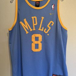 Kobe Bryant Minneapolis Lakers Throwback Jerseys