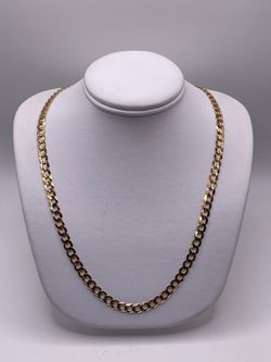14KT Yellow Gold Curb Link Chain