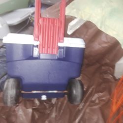 Rubbermaid  Rolling Beach Cooler 