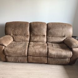 Reclining Loveseat and Side Chair