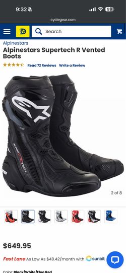 Alpinestars supertech r vented