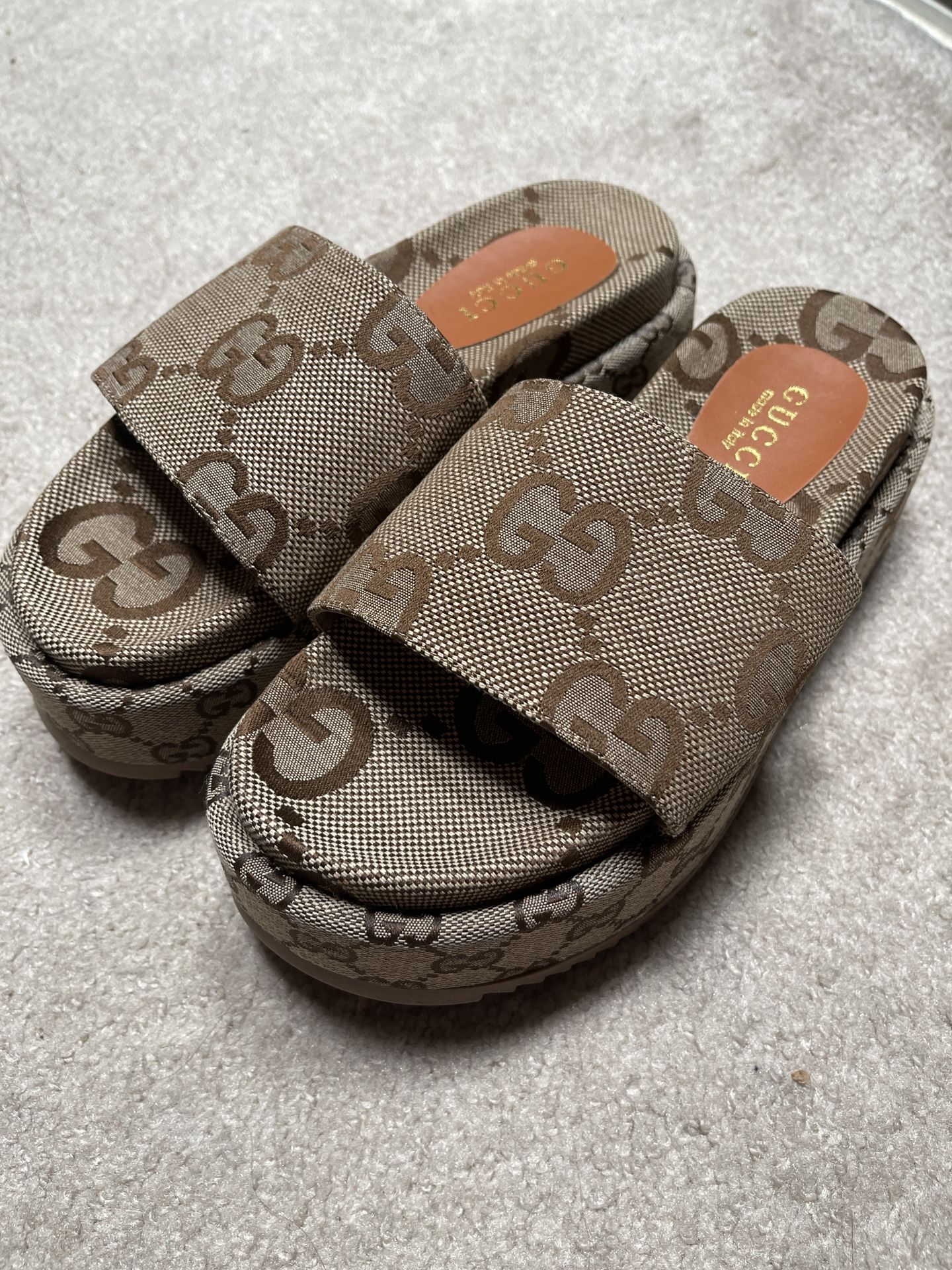 GG Platform Sandal