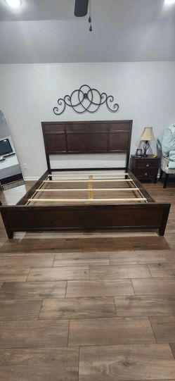 Cama king size y Spring box