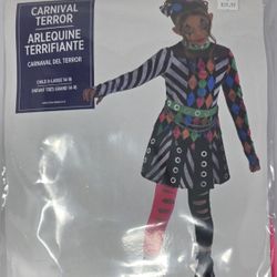 Halloween Carnival Terror Child X Large 14-16