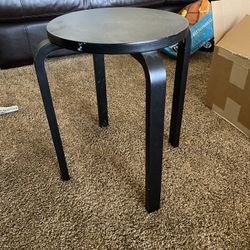 Black Side Table