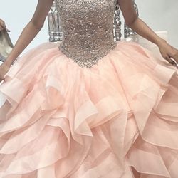 Dress pink blush