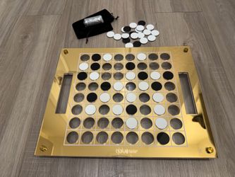 Luxury Gold Acrylic Tabletop Game Set by Waterdale Collection