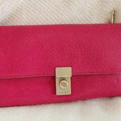 Raspberry DKNY Wallet 