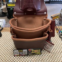 Occidental Leather 5061 2 Pouch Pro Fastener Bag 