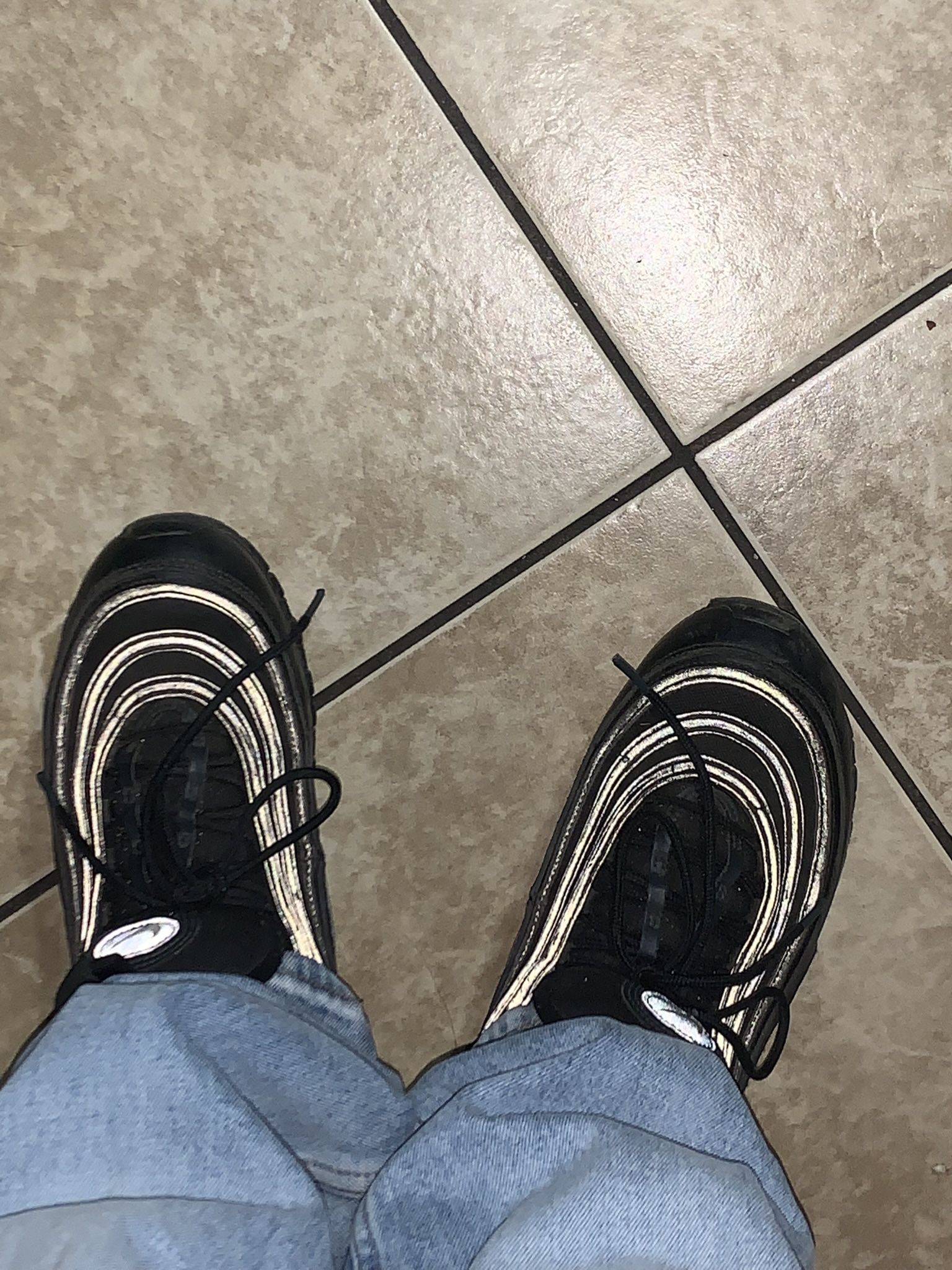 Nike Air Max 97s Black Shoes
