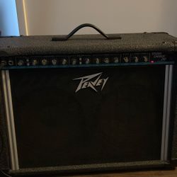 Fender Guitar Amp With Guitar. 