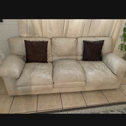2 Leather Sofa And love Seat 