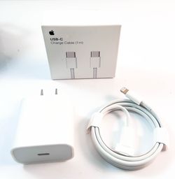 APPLE USB TYPE C CHARGER AND CABLE AUTHENTIC
