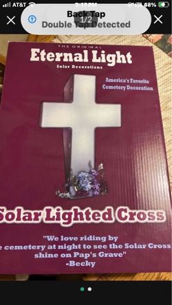 Eternal Light Solar Decorative Cross