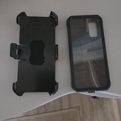 Galaxy s20  case with screen protector and clip with stand