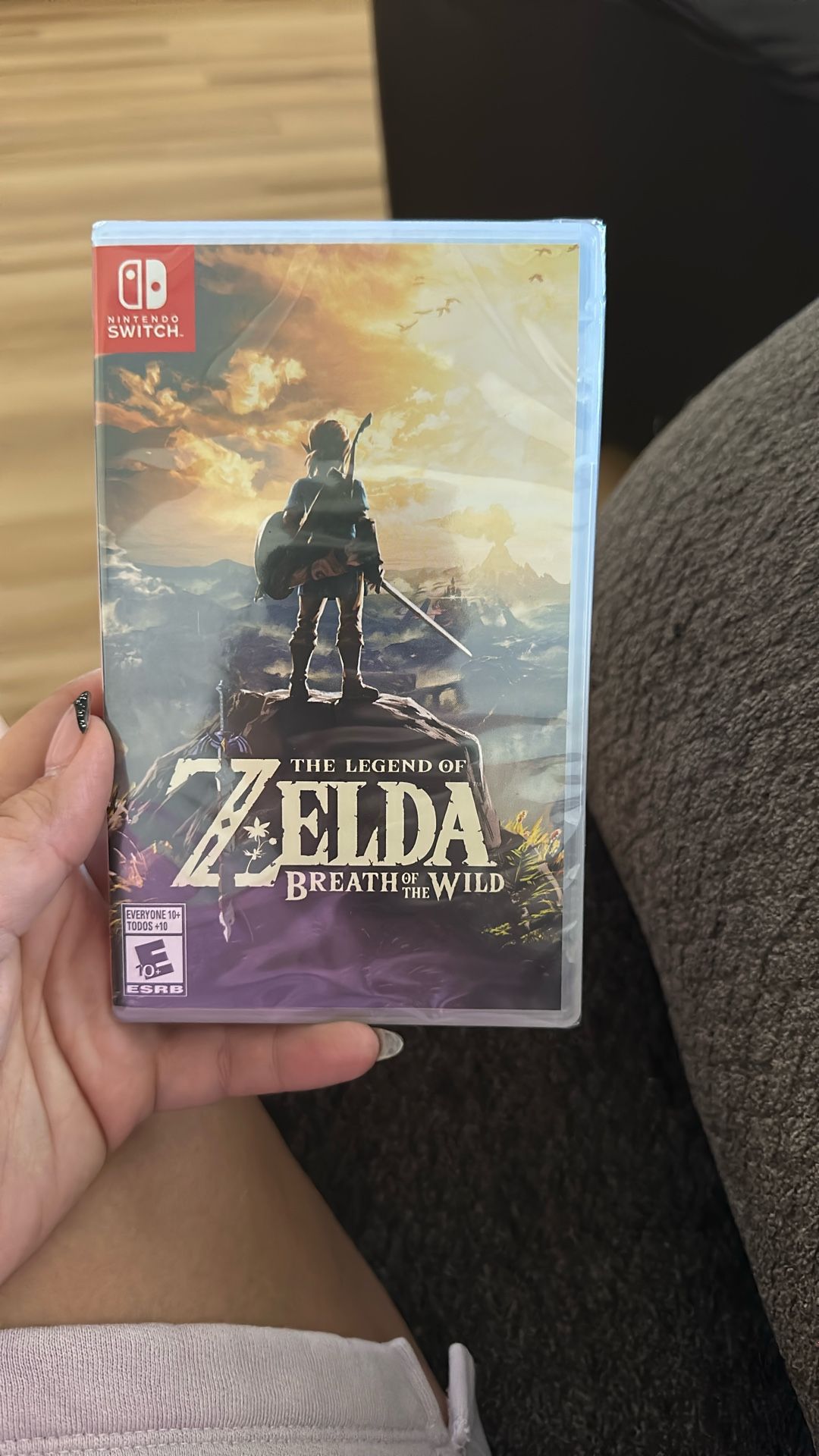 Unopened Zelda Switch Game