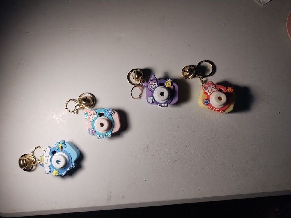 Hello Kitty Light Up Keychain