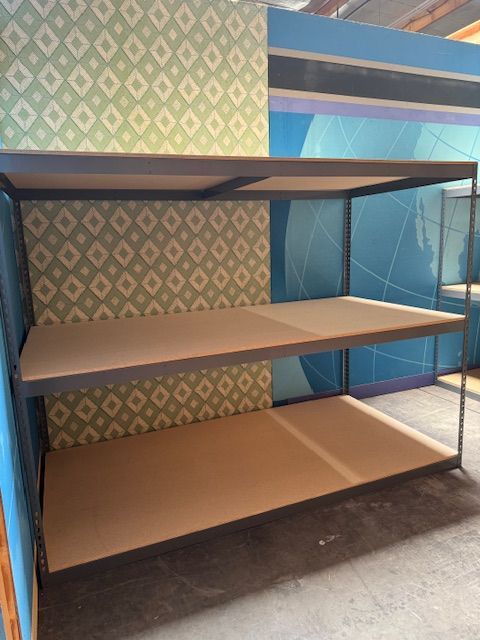 Industrial Shelving 8 ft W x 4 ft D 3 Tier Warehouse Storage Rack Similar to Uline Stronger Than Home Depot Lowes And Costco Delivery Available