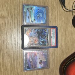 Pokemon Mega Charizard PSA 10, Bubble Mew, 151 Charizard