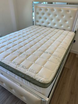 Queen Size Mattress Pillow Top New