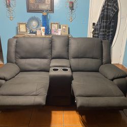 Black Recliner Couches 