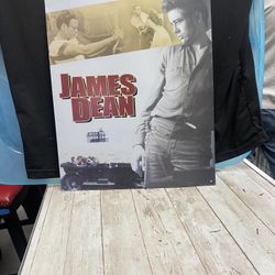 James Dean Aluminum Painting 