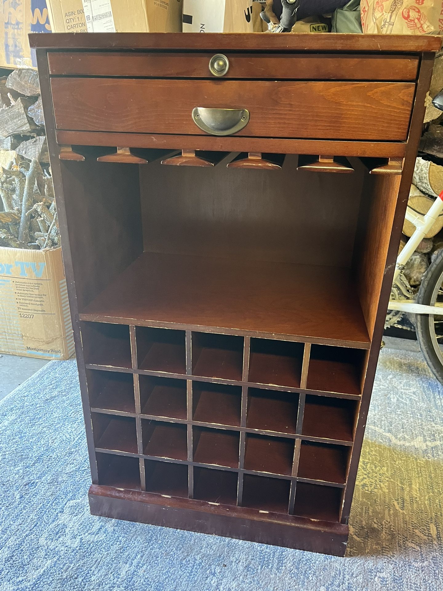 Bar With Wine Rack