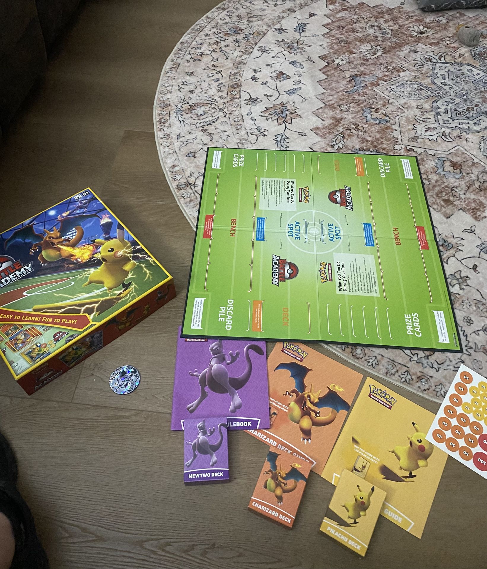 Pokemon battle academy trading card game