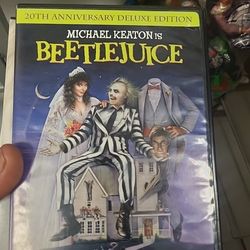 Beetlejuice dvd new