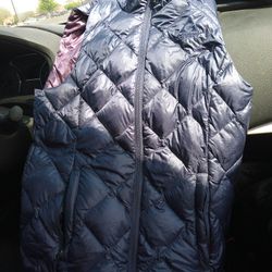 Gerry Purple Hoodie Vest With Bag