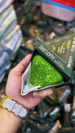 Hair growth Nature Green Tea Triangle Soap Bar