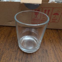 Votive Glass Candle Holders, Set Of 12