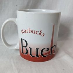 Vintage Starbucks Coffee Mug BUENOS AIRES 