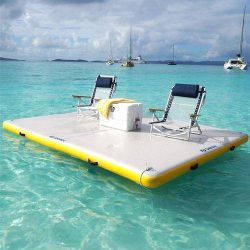 Solstice Inflatable Floating Dock Platform