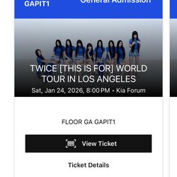 Twice - This Is Four Tour Tickets
