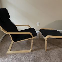 Lounge Chair  with Ottoman