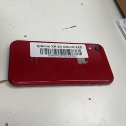 iPhone XR 64gb Unlocked 