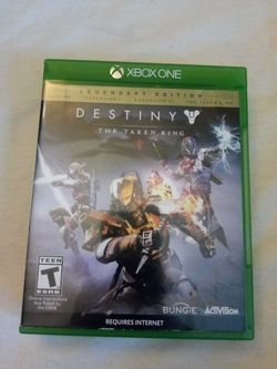 DESTINY THE TAKEN KING XBOX ONE GAME